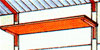 Heavy duty shelf brackets for your garage