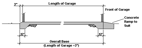 Garage Base Plan Drawing