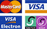 We accept all major credit cards