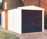 The Leofric Mercia Concrete Garage