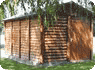 Log Effect Cabin from Leofric