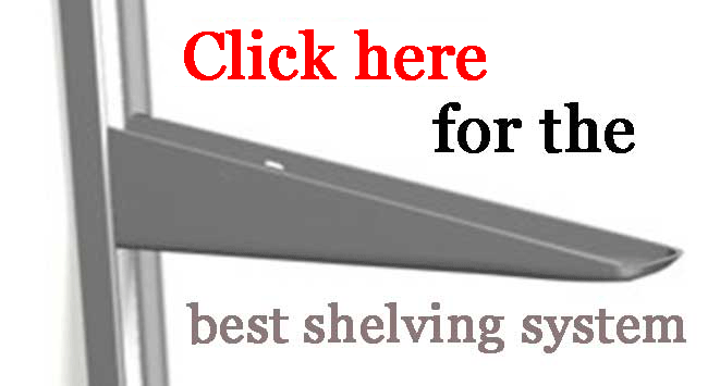 Click Shelving Brackets